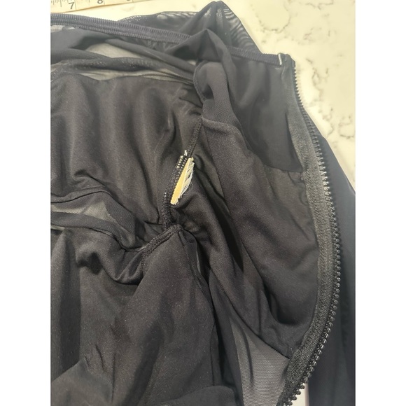 Michael Kors Stretch Nylon Zip-Up Swimsuit - Size 4 (Small) - Picture 8 of 13